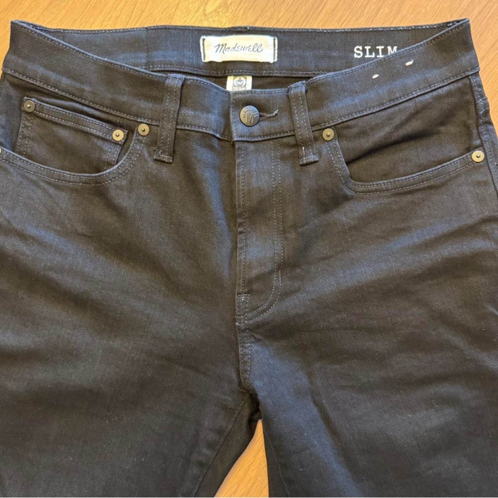 Madewell Men's Slim Fit black Jeans,